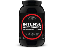 Sinew Nutrition Beginner's Intense Whey Protein Supplement with Digestive Enzymes, 1Kg, Chocolate